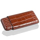 lxxiulirzeu Humidor-Luftbefeuchter 1 stücke 3 Rohr Geschenk für Mann Zigarette zubehör Rauchen rauchbox, Reise Leder zigarrenfall