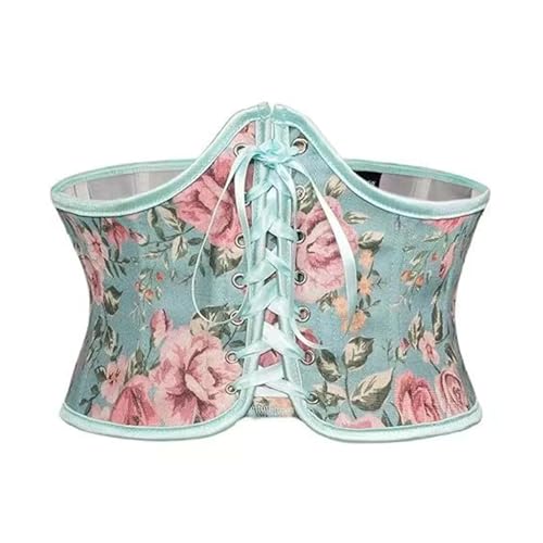 Corset moulant et gainant pour femme avec ceinture amincissante noire