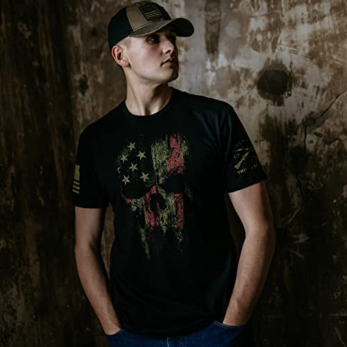 Grunt Style American Reaper 2.0 - Men's T-Shirt (Black, Large) #TOP3