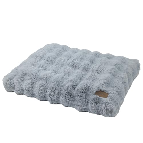 BingoPaw Hundebett Grosse Hunde waschbar: Hundekissen flauschig Hundematte für große mittelgroße Hunde, Hundematratze wasserdicht abnehmbar rutschfest, beruhigendes Haustierbett, Grau, 90x60x10 cm BingoPaw Hundebett Grosse Hunde waschbar: Hundekissen flauschig Hundematte für große mittelgroße Hunde, Hundematratze wasserdicht abnehmbar rutschfest, beruhigendes Haustierbett, Grau, 90x60x10 cm