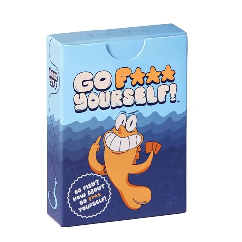 Image of Go F Yourself! – The Grown Up Go Fish Card Game You've Always Wanted | Hilarious Party Game for Grown Ups, 2+ Players | 52 Cards, 13 Unique Pairs Edition