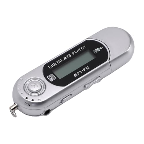Acogedor �|�[�^�u�����g�� USB 2.0 MP3 �v���[���[�ALCD �f�B�X�v���C�ƃC���z���t���A�P�O�d�r�쓮�f�W�^�����y�I�[�f�B�I�f�o�C�X�A32GB �g���\���������T�|�[�g (��)