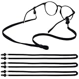 Mabor 3 Stück Sport Brillenband Herren Verstellbarer Brillenkette Damen Rutschstopp Brillenkette Nylong Sonnenbrille Band für Klettern Radfahren Reisen Männer und Frauen