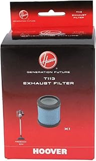 Hoover T113, Exhaust Filter for Vacuum Cleaner, Exhaust Filter, Extra Filtering, Genuine, Compatibile con aspirapolvere a traino Hoover Freedom 2in1, Freedom Handy