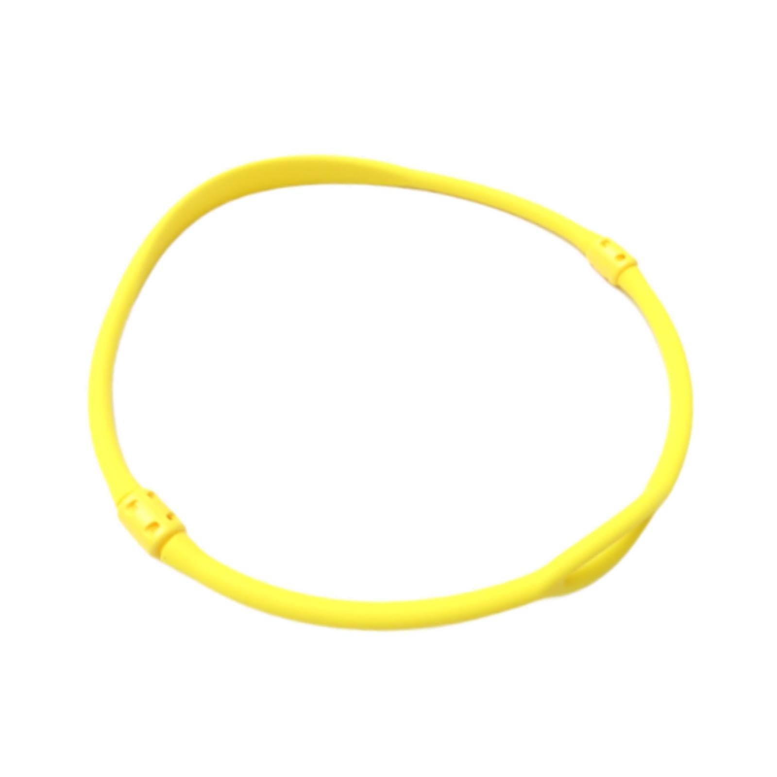 Menolana Scuba Diving Regulator Necklace, Diving Silicone Regulator Necklace Holder, 22inch Regulator Holder, Diving Supplies, Yellow, 25cm