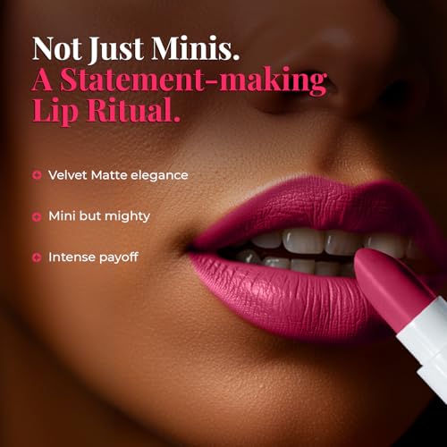 Image of Just Herbs Ayurvedic Lipsticks Half size