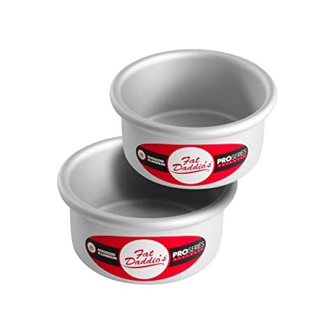 Fat Daddio's 2 Piece Round Cake Pans Cover