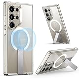 ESR Custodia con supporto per Samsung Galaxy S24 Ultra, Compatibile con MagSafe, Cover magnetica con...