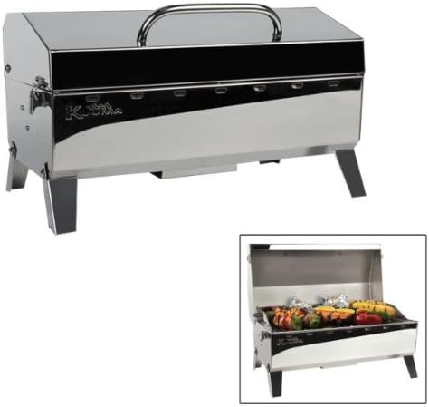 Kuuma Products Kuuma Stow N in. Go 160 Gas Grill - 13,000BTU with Regulator, Thermometer and Igniter