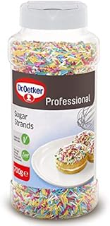 Dr. Oetker Professional Coloured Sugar Strands - 1x700g