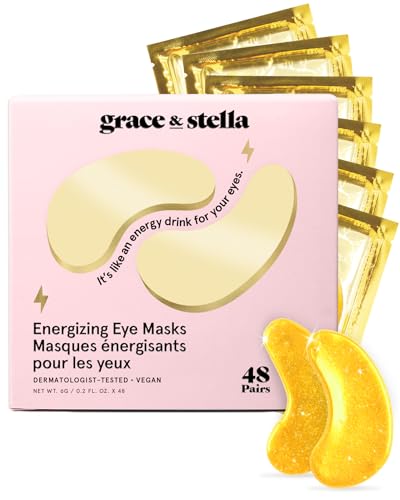 grace & stella Award Winning Under Eye Mask - Travel Essentials -...