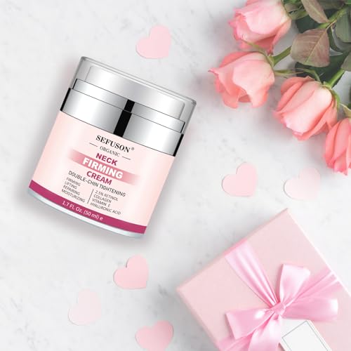Neck Firming Cream, Neck Cream For Wrinkles & Fine Lines, Moisturizer with Retinol Collagen and Hyaluronic Acid - Image 4