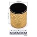 Yellow Mountain Imports Liar's Dice Golden Cup Shaker Bluffing Game - 4 Cups with 20 (16mm) Dice