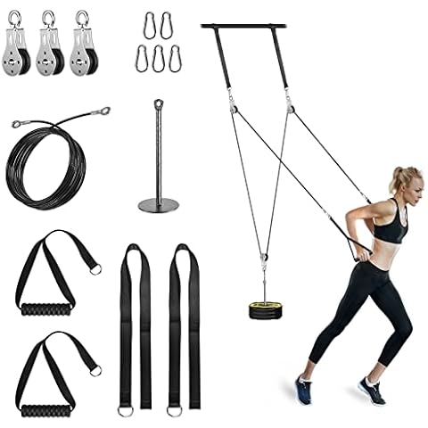 Poleas Gimnasio para Casa con Cable de 4m Cover