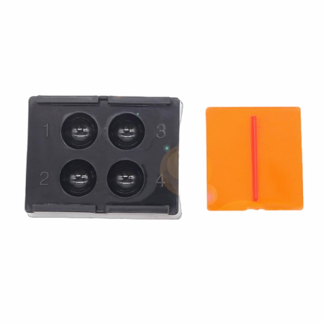Dental Shading Light Box Composite Resin Mixing Well - 4 Well Mini Mixing Tray (10)