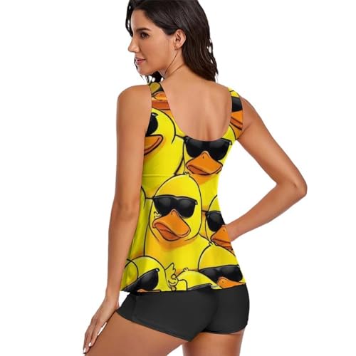 Womens Swimsuits, Elegant Two Piece Tankini Swimwear Sets with Removable Padding, Comfy Swim Suits4