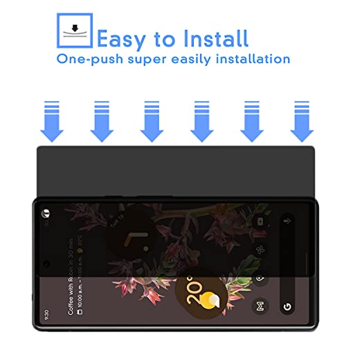 Verre trempé Pixel 6 anti-espion pour protéger votre vie privée des regards indiscrets - 6