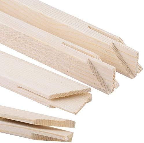 Ninglong Art Stretcher Bars, Number Painting, Solid Wooden Frame for Oil Paintings, Canvas Frame Set, DIY Arts Accessory Supply, Home Studio Decor (30x40cm / 12“x16”)