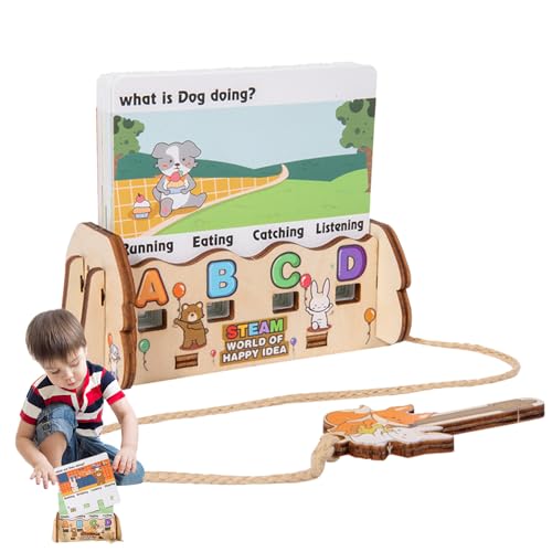 Juguetes educativos para niños pequeños - juego educativo de lógica - tarjetas de horda | para estudiantes de primaria en aulas y educación en el hogar con programas escolares