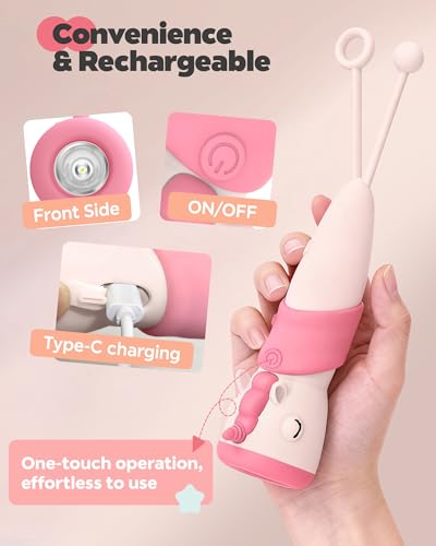 Kizmyee Aufladbar Taschenlampe Silizium，Einhorn LED Kindertaschenlampe，Dimmbar、High Lumen、Stroboskop 3 Modi Taschenleuchte für Kinder Camping, Notfälle,Outdoor,Portable Lighting