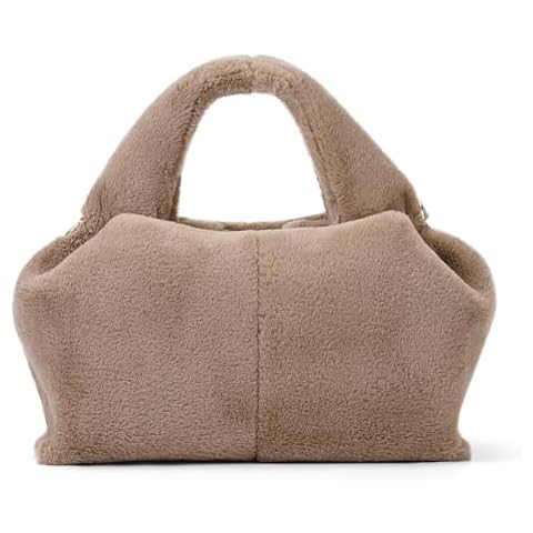 HICARRY Lambswool Crossbody Bag for Women Cover