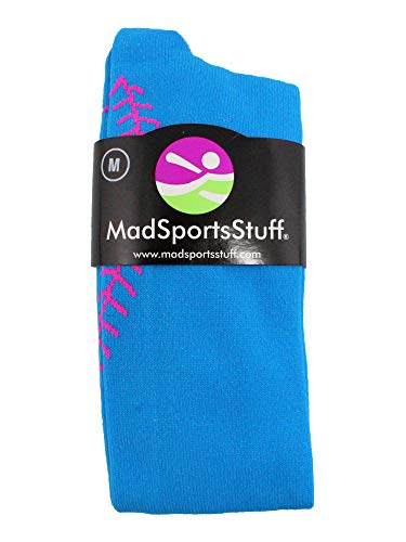 MadSportsStuff Softball Socks with Stitches for Girls and Women Youth and Adult Sizes in Over the Calf Length Kids3