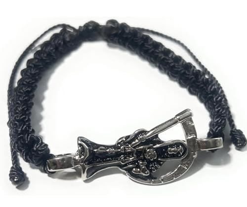 Black Thread Bracelet Pulsera Roja de hilo de la Santa Muerte4