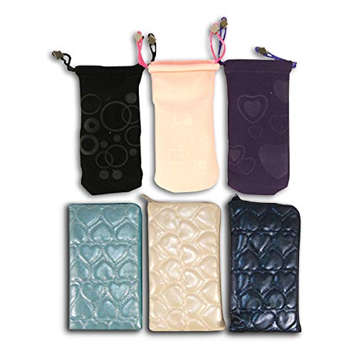 Multi Purpose Pouch Cell Phone Case, Drawstring or Zipper Bag - Peach Drawstring Bag