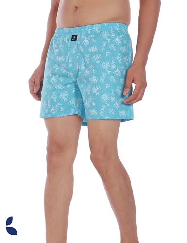 Image of Cotton Boxer Shorts for Men, Breathable, Comfortable & Lightweight (Pack of 2)