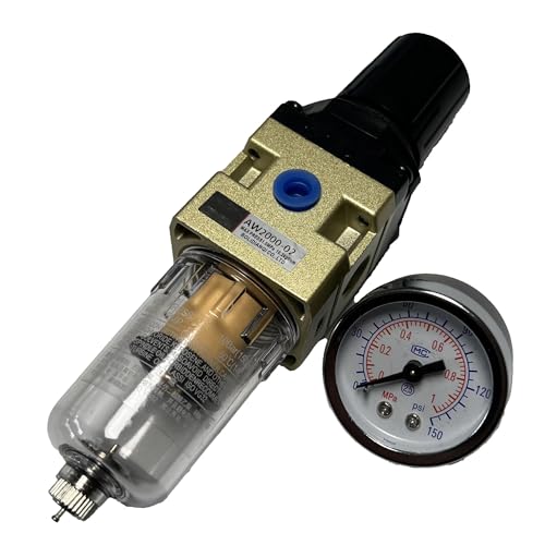 Manomètre d'air et processeur AW2000 filtre séparateur huile-eau pour atelier