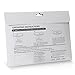 Bonsaii Paper Shredder Lubricant Sheets, 24-Pack (8.4 x 5.9 inch/Piece)