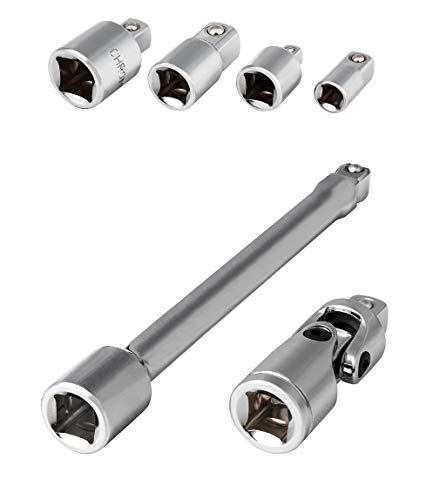 角利サンドリー ソケットアダプターセット 4本組 SAS-4(エクステンションバー・ユニバーサルジョイントセット SJS-2付き)