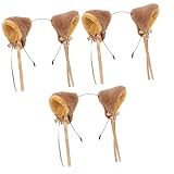 INOOMP 9 Pièces Nouveauté Bandeau Bandeau en Peluche pour Animaux Décoratifs Cloches Bande Chat Léger Oreilles Cosplay Carnaval Dressup Coiffe Manger Bandeaux Dessin Animé avec Halloween