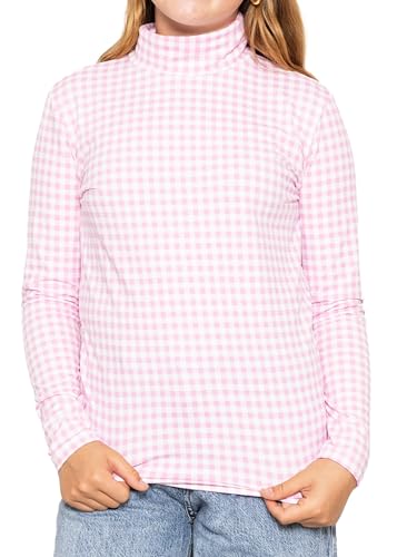 Image of STRETCH IS COMFORT Girl's Oh So Soft Long Sleeve Turtleneck | Youth Size 2-16
