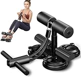 Tragbare Sit Up Bar,Sit-Ups Assistent Gerät,Selbstsaugung Sit up-Bar,DREI Saugnäpfe für festen Halt,Multifunktionale Bauchtrainer,für Zuhause Sit-Up-Bar Hilfsmittel Gesundheit Bauchgerät