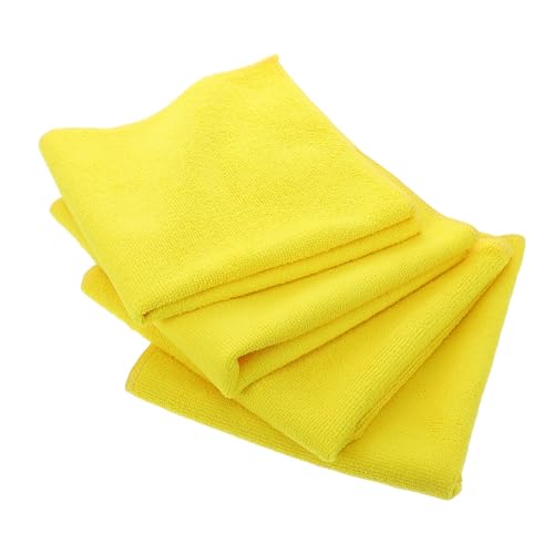 Vaguelly 4piezas Toalla De Limpieza De Microfibra Paño para Cocina Reutilizable para Fregar Sartenes y Ollas Adecuado para Limpiar Encimeras y Platos