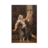 ANFOTCM Poster Alexandre Le Bihan (1837 pour chambre esth�tique) - Impression sur toile - 30 x 45 cm
