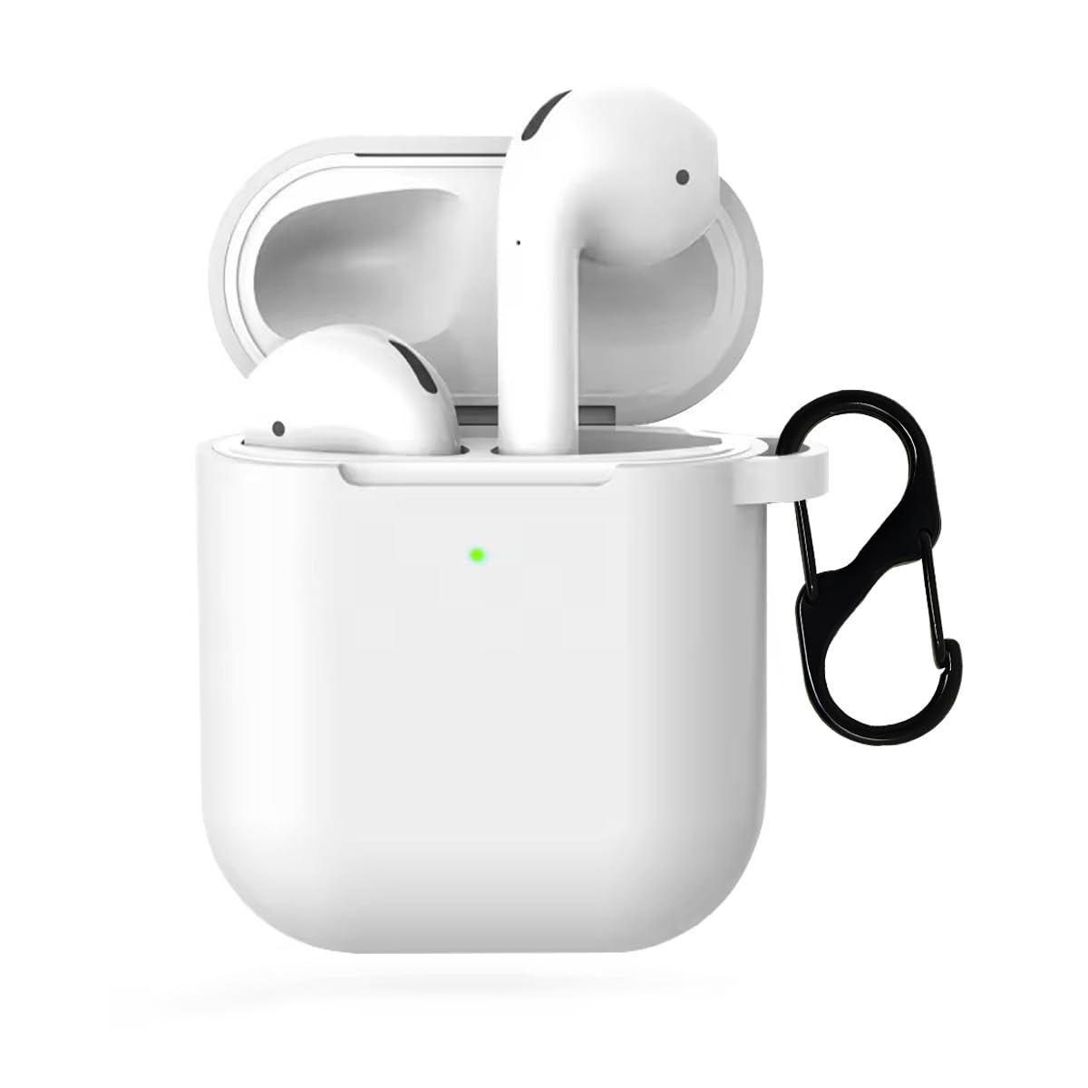 LIRAMARK Silicone Soft Case Cover with Buckle for Airpods 5 (2026) / Airpods 4 (2024), Apple airpods 4th Generation / 5th Generation case (Midnight Blue) — Amazon image 31