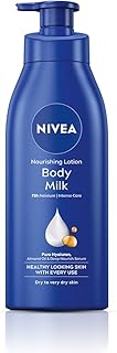 NIVEA Nourishing Body Milk 400ml Body Lotion with Hyaluronic Acid | 72Hr Hydration | Deep Moisture Care for Very Dry Skin | Enriched with Almond Oil | Smooth, Radiant & Healthy Looking Skin Care Price in India