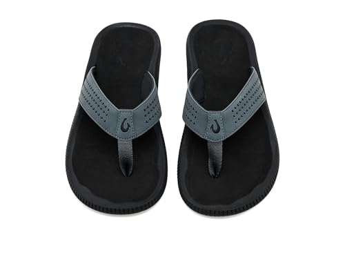 Image of OluKai Hiapo Men's Leather Beach Sandal, Crafted Materials