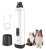 Silent Groom Pro Nail Grinder, 2025 New Dog Nail Trimmer, Rechargeable Pet Nail Grinder, Quick Dog Nail Trimmers, Pet Paws Grooming Smoothing Tool for Dogs and Cats
