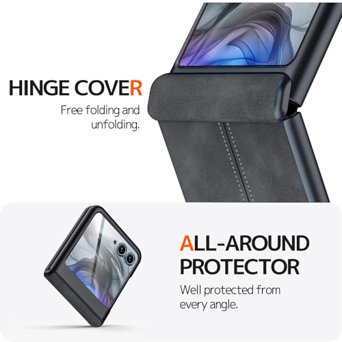 Coque Motorola Razr 50 antichoc mince protection charnière et vitre écran incluse