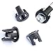 Produktbild Lumetheus LED Einbauclip 5mm Farbe Kunststoff Montage Halterung Fassung Einbaurahmen Kunststoff Montagering Rahmen
