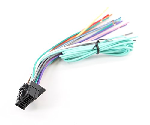 Xtenzi 16 Pin Car Radio Wire Harness Compatible with Pioneer CD DVD Navigation in-Dash - XT91007