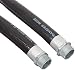 Apache 98108545 1" x 10" Farm Fuel Transfer Hose with Male x Male Crimped Fittings