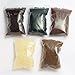 Hair Net 500Pcs Nylon Hair Net for Bun Hair Hairstyle Tool Black Brown Beige Coffee 4 Colors 5Mm Mesh Hair Styling Hairnets(NO.1)