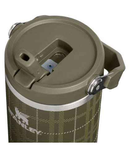 Image of STANLEY IceFlow 2.0 Flip Straw Tumbler, 30 oz, Peat Moss Plaid