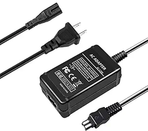 AC-L200 AC Power Adapter Supply Charger replacement to AC-L200 AC-L200C L200D AC-L25 AC-L25A AC-L25B AC-L25C for Sony Handycam DCR-DVD7 DVD105 DVD108 DVD203 DVD205 DVD305 DVD308 DVD610 DCR-HC20