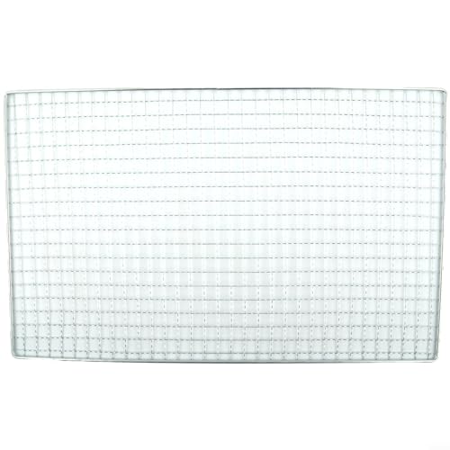 Grille de barbecue en acier inoxydable pour barbecue japonais coréen (40 x 25 cm)