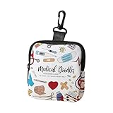 YUNNIAN Wiederverwendbare wasserdichte Aufbewahrungstaschen Datenkabeltaschen Für Sanitärprodukte Elektronikzubehör Tragbare Organizer Datenkabel Organizer